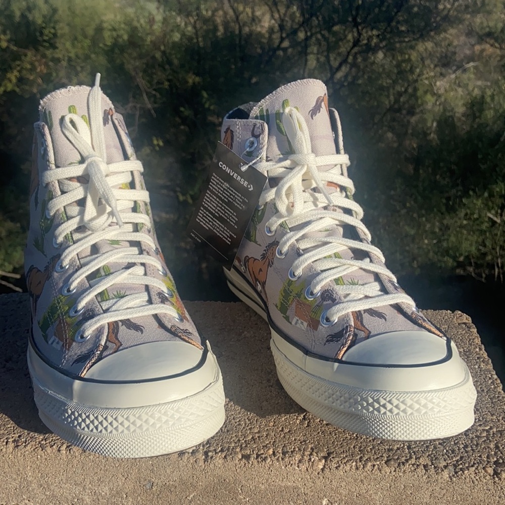 New Western Style men's Chuck 70 Hi Top Sneakers - Picture 7 of 15